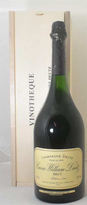 Deutz Cuvee Willaim Deutz Vinotheque 1990 150cl OWC